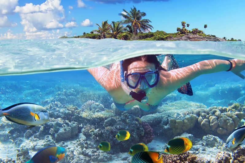 snorkelign island